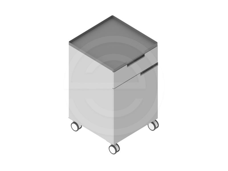 1 Drawer / Door Cabinet